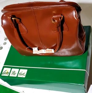 Vintage brown leather purse - Carson Pirie Scott